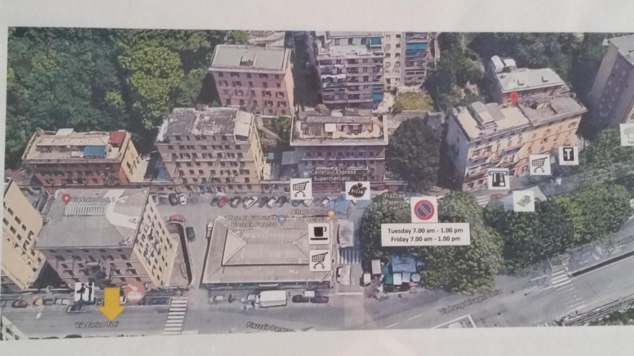 Appartamento Stadio Genova Marassi Kültér fotó